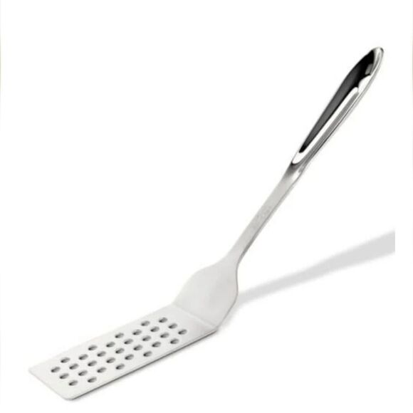 All-Clad Stainless Steel Large Slotted Turner - Picture 1 of 7